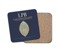 Thumbnail for El Alto International Airport LPB Coaster 1-Piece - Navy Blue