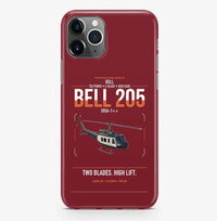 Thumbnail for Bell 205A-1++ design on dark red magsafe iphone case, for iPhone Pro Max