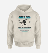Thumbnail for Freefly Astro Max design on khaki hoodie single side