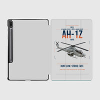 Thumbnail for Bell AH-1Z Viper design on light gray samsung tablet tablet case