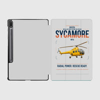 Thumbnail for Bristol Sycamore HR14 design on light gray samsung tablet tablet case