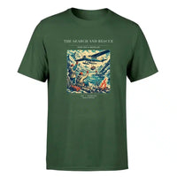 Thumbnail for VINTAGE G4052 - The Search And Rescue - Premium T-Shirt design on darkgreen premium t shirt