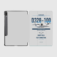 Thumbnail for Dornier D328-100 design on light gray samsung tablet tablet case