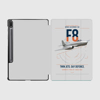 Thumbnail for Gloster Meteor F8 design on light gray samsung tablet tablet case