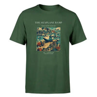 Thumbnail for VINTAGE G4068 - The Seaplane Ramp - Premium T-Shirt design on darkgreen premium t shirt
