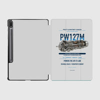 Thumbnail for PW127M design on light gray samsung tablet tablet case