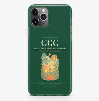 Thumbnail for Longview Airport (GGG) design on dark green iPhone 16 Pro MagSafe case