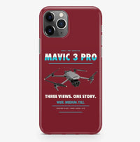 Thumbnail for DJI Mavic 3 Pro Case ProMax design on dark red iphone case promax