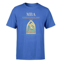 Thumbnail for Moi International Airport (MBA) T-Shirt single-side front print in Blue | moi-international-airport-mba-double-side-t-shirt