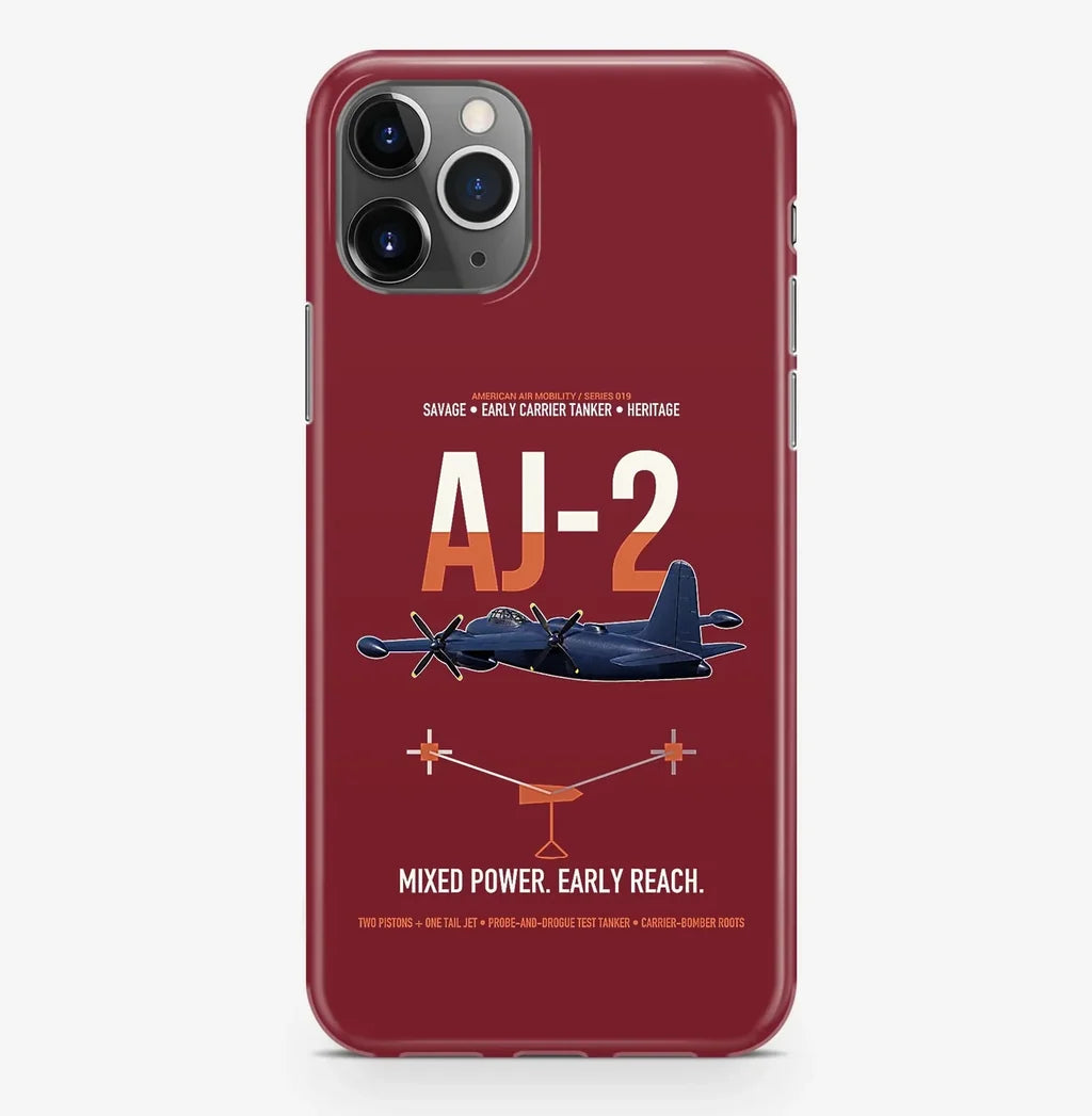 AJ-2 Savage Tanker design on dark red magsafe iphone case, for iPhone Pro Max