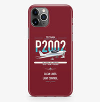Thumbnail for Tecnam P2002 Sierra MkII design on dark red magsafe iphone case, for iPhone Pro Max
