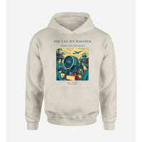 Thumbnail for VINTAGE G4464 - The Fan Jet Whisper - Premium Hoodie design on khaki premium