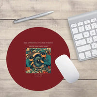Thumbnail for VINTAGE G4470 - The Apprentice And The Turbine - Designed Mouse Pads design on darkred round