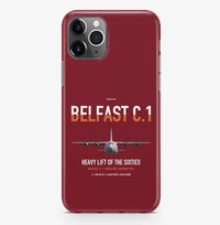 Thumbnail for Short Belfast C.1 design on dark red magsafe iphone case, for iPhone Pro Max