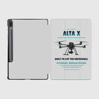 Thumbnail for Freefly Alta X design on light gray samsung tablet tablet case