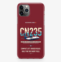 Thumbnail for Airbus CN235-300M Case ProMax design on dark red iphone case promax