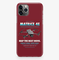 Thumbnail for DJI Matrice 4E Case ProMax design on dark red iphone case promax