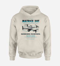 Thumbnail for DJI Matrice 30T design on khaki hoodie single side