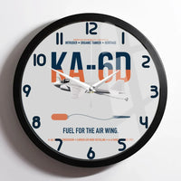 Thumbnail for KA-6D Intruder design on light gray framed wall clock