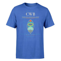 Thumbnail for Afonso Pena International Airport (CWB) T-Shirt single-side front print in Blue | afonso-pena-international-airport-cwb-double-side-t-shirt