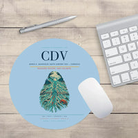 Thumbnail for Merle K. (Mudhole) Smith Airport (CDV) design on light blue round mouse pad