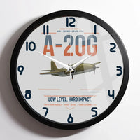 Thumbnail for A-20G Havoc design on light gray framed wall clock
