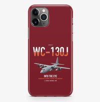 Thumbnail for WC-130J Hurricane Hunter design on dark red magsafe iphone case, for iPhone Pro Max
