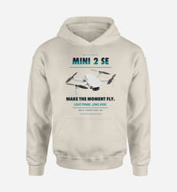 Thumbnail for DJI Mini 2 SE design on khaki hoodie single side
