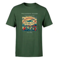 Thumbnail for VINTAGE G4432 - The Rainbow Chasers - Premium T-Shirt design on darkgreen premium t shirt