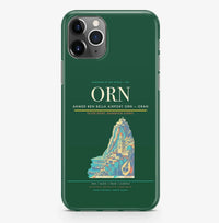 Thumbnail for Oran Airport (ORN) design on dark green iPhone 16 Pro MagSafe case