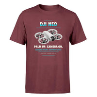 Thumbnail for DJI Neo design on dark red single side