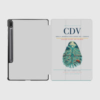 Thumbnail for Merle K. (Mudhole) Smith Airport (CDV) design on light gray samsung tablet tablet case