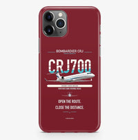Thumbnail for CRJ700 Case ProMax design on dark red iphone case promax
