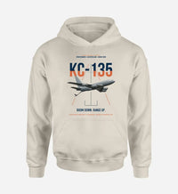 Thumbnail for KC-135 STRATOTANKER design on khaki double-side hoodie, single-side print