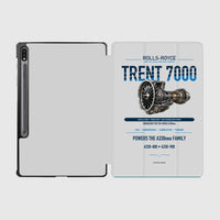 Thumbnail for TRENT 7000 design on light gray samsung tablet tablet case