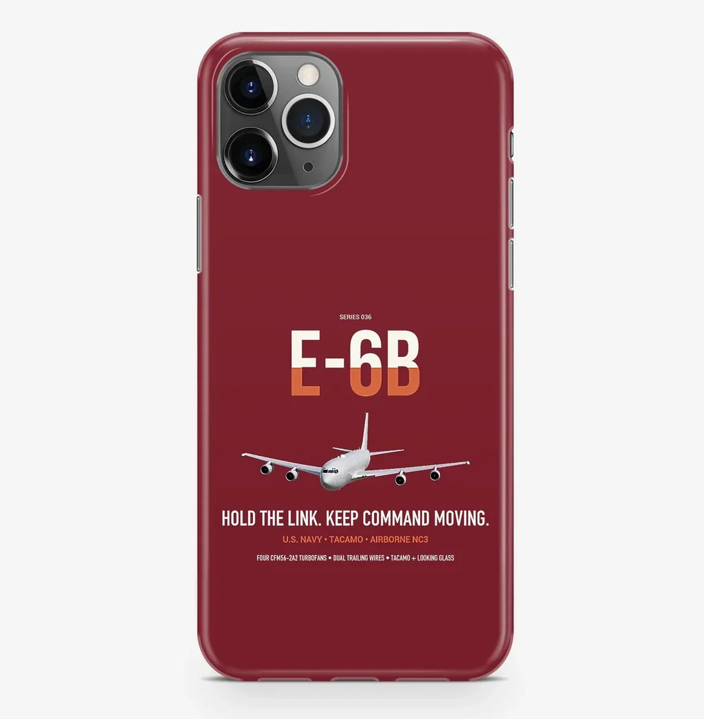 E-6B Mercury design on dark red magsafe iphone case, for iPhone Pro Max