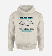 Thumbnail for DJI Mavic Mini design on khaki hoodie single side