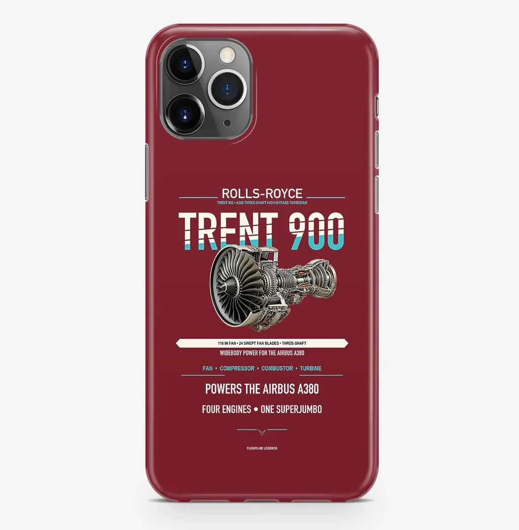 TRENT 900 Case ProMax design on dark red iphone case promax