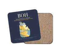 Thumbnail for Bournemouth Airport BOH Coaster 1-Piece - Navy Blue