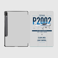 Thumbnail for Tecnam P2002 Sierra MkII design on light gray samsung tablet tablet case