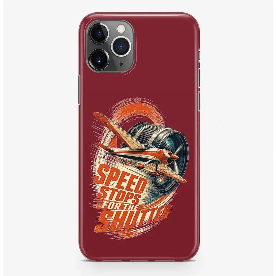SIGNAL 649 - Speed Stops For The Shutter - MagSafe iPhone Pro Max design on dark red magsafe iphone pro max
