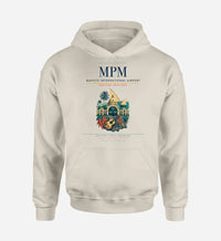 Thumbnail for Maputo International Airport (MPM) design on khaki hoodie single-side print