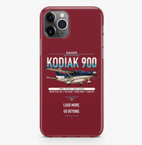 Thumbnail for Daher Kodiak 900 design on dark red magsafe iphone case, for iPhone Pro Max