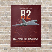 Thumbnail for Avro Vulcan B2 vertical canvas print - no frame - dark red background