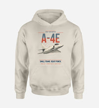 Thumbnail for A-4E Skyhawk design on khaki double-side hoodie
