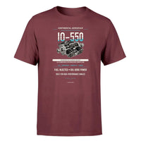 Thumbnail for IO-550 design on dark red single side
