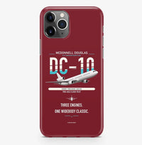 Thumbnail for McDonnell Douglas DC-10 design on dark red magsafe iphone case, for iPhone Pro Max