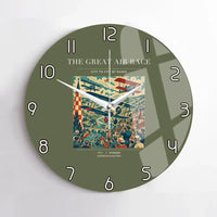 Thumbnail for VINTAGE G4003 - The Great Air Race - Designed Wall Clocks design on greenarmy no-frame