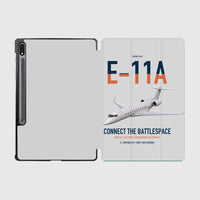 Thumbnail for E-11A BACN design on light gray samsung tablet tablet case