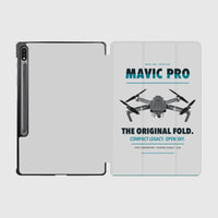 Thumbnail for DJI Mavic Pro design on light gray samsung tablet tablet case